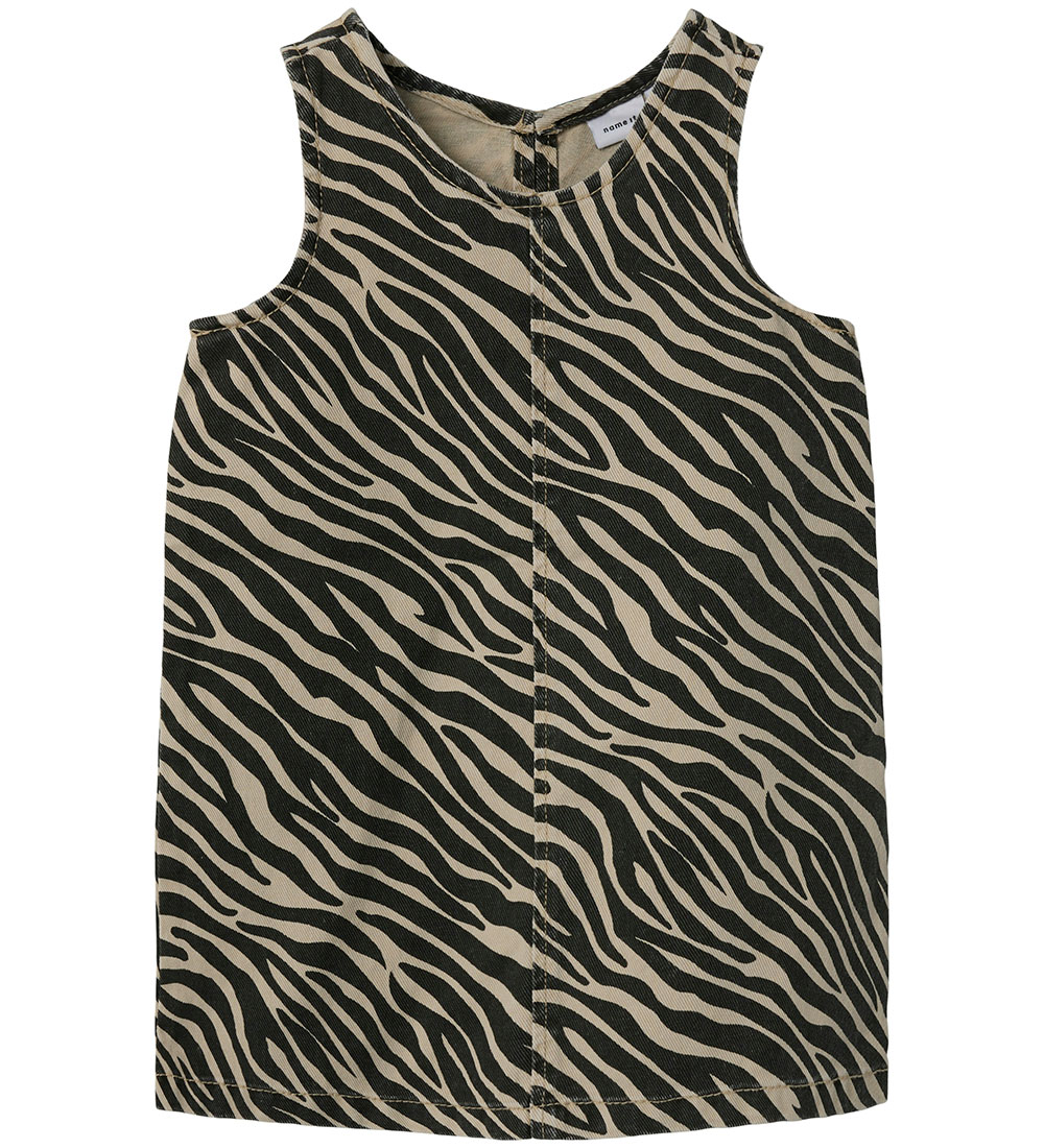 Name It Spencer - Denim - NmfZebra - Cerment/Black Zebra - Name It - 2 Jahre (92) - Kleider
