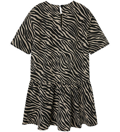Name It Dress - Denim - NkfZebra - Cerment/BlackZebra