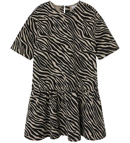 Name It Dress - Denim - NkfZebra - Cerment/BlackZebra
