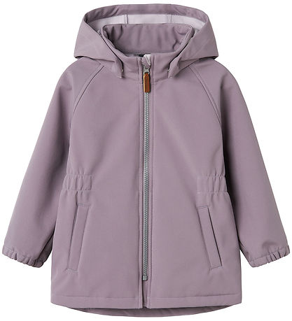 Name It Softshelljakke m. Fleece - NmfAlfa08 - Gray Ridge m. Mag Name It Softshelljakke m. Fleece - NmfAlfa08 - Gray Ridge m. Mag
