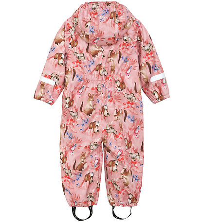 CeLaVi Softshelldragt - Peach Blossom m. Print