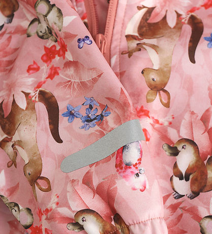 CeLaVi Softshelldragt - Peach Blossom m. Print