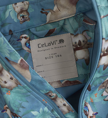 CeLaVi Softshelljakke - Blue Heaven m. Print CeLaVi Softshelljakke - Blue Heaven m. Print