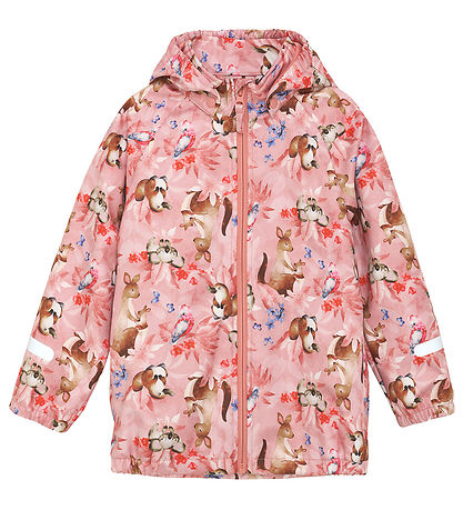 CeLaVi Softshelljakke - Peach Blossom m. Print CeLaVi Softshelljakke - Peach Blossom m. Print