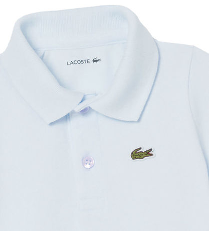 Lacoste Body k/æ - Piqué - Bleu Clair m. Logo Lacoste Body k/æ - Piqué - Bleu Clair m. Logo