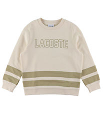 Lacoste Sweatshirt - Hvid/Beige Lacoste Sweatshirt - Hvid/Beige