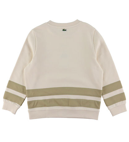 Lacoste Sweatshirt - Hvid/Beige