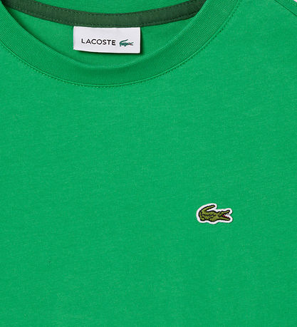 Lacoste T-Shirt - Green m. Logo