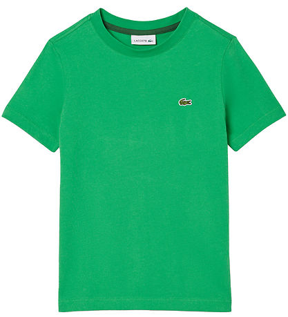 Lacoste T-Shirt - Green m. Logo