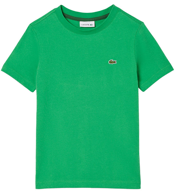 Lacoste T-Shirt - Green m. Logo