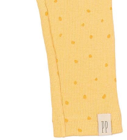 Petit Piao Leggings - Rib - Modal - Yellow Sun Petit Piao Leggings - Rib - Modal - Yellow Sun
