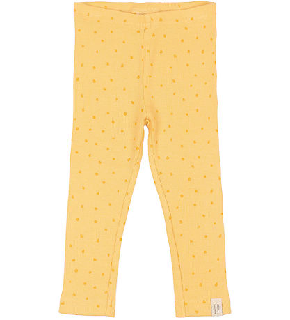 Petit Piao Leggings - Rib - Modal - Yellow Sun Petit Piao Leggings - Rib - Modal - Yellow Sun