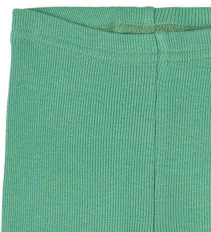 Petit Piao Leggings - Rib - Modal - Green Spruce