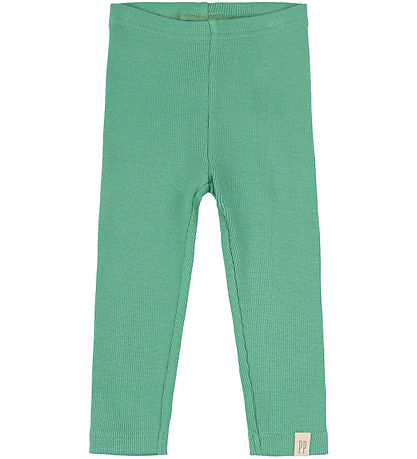 Petit Piao Leggings - Rib - Modal - Green Spruce Petit Piao Leggings - Rib - Modal - Green Spruce