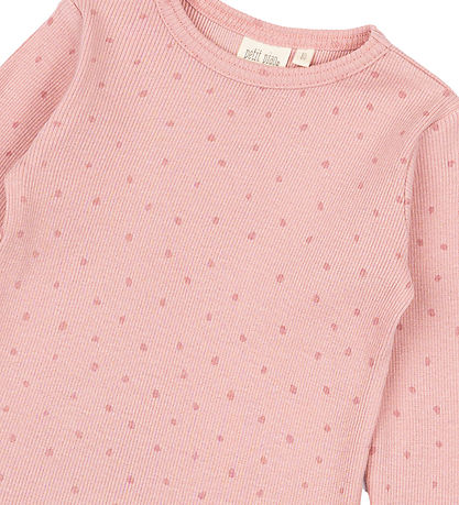 Petit Piao Bluse - Rib - Modal - Bright Rose