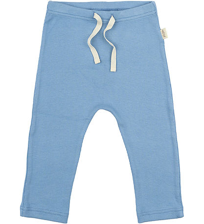 Petit Piao Bukser - Rib - Modal - Allure Blue Petit Piao Bukser - Rib - Modal - Allure Blue