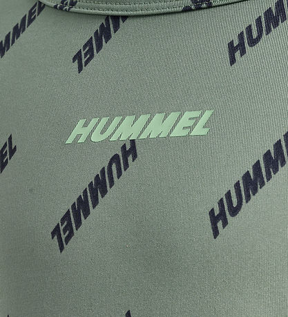 Hummel Bluse - HmlSilje - Iceberg Green m. Print Hummel Bluse - HmlSilje - Iceberg Green m. Print