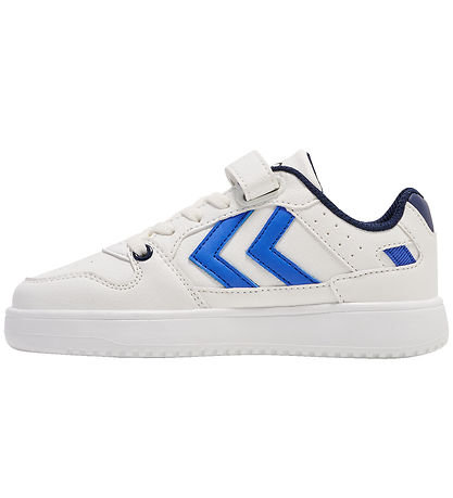 Hummel Schuhe - St. Power Play Jr. - Bright White/Black Iris