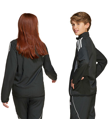 adidas Performance Cardigan - Tiro25 CPRE - Black/Team Grey Four