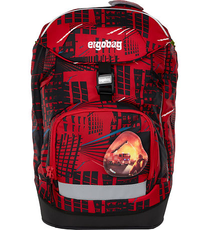 Ergobag Skoletaske - Prime - FireBear Ergobag Skoletaske - Prime - FireBear