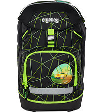 Ergobag Skoletaske - Prime - CyBear Race Ergobag Skoletaske - Prime - CyBear Race