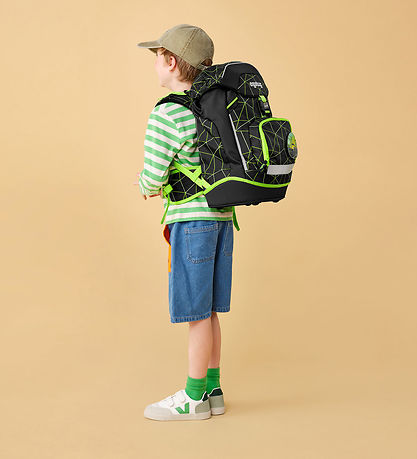 Ergobag Skoletaske - Prime - CyBear Race Ergobag Skoletaske - Prime - CyBear Race