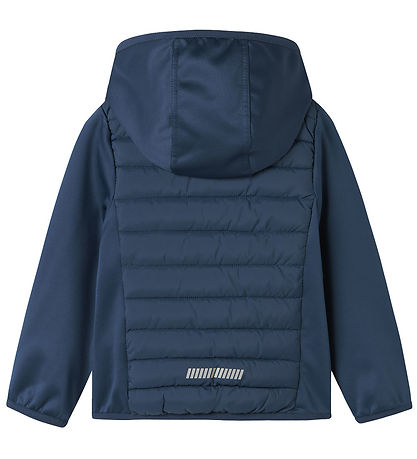 Name It Dyne/Softshelljakke - NmnMio Hybrid - Sargasso Sea