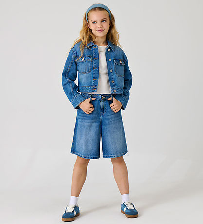 Kids Only Shorts - Noos - KogComet - Light Blue Denim