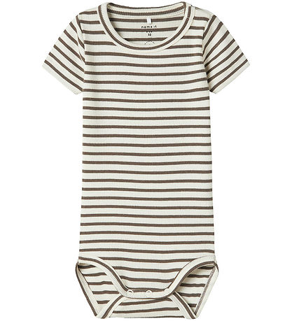 Name It Bodysuit s/s - Rib - Noos - NbnBani - Bungee Cord