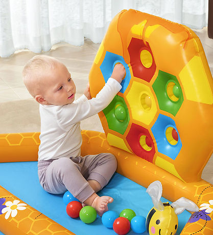 Bestway Legebassin m. Bolde - 127 x 119 cm - Lil' Beehive Bestway Legebassin m. Bolde - 127 x 119 cm - Lil' Beehive