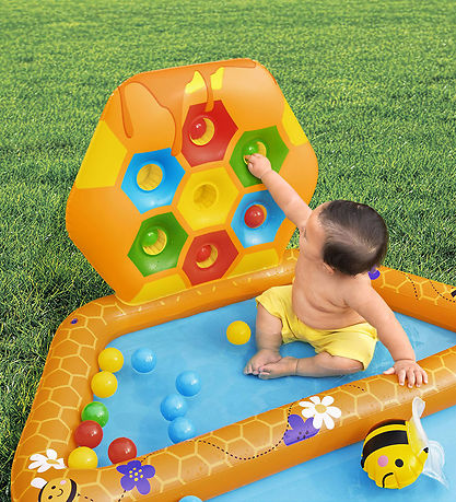Bestway Legebassin m. Bolde - 127 x 119 cm - Lil' Beehive Bestway Legebassin m. Bolde - 127 x 119 cm - Lil' Beehive