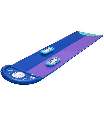 Bestway Dobbelt Glidebane m. Badedyr - 488 cm - H2OGO Lunar Laun