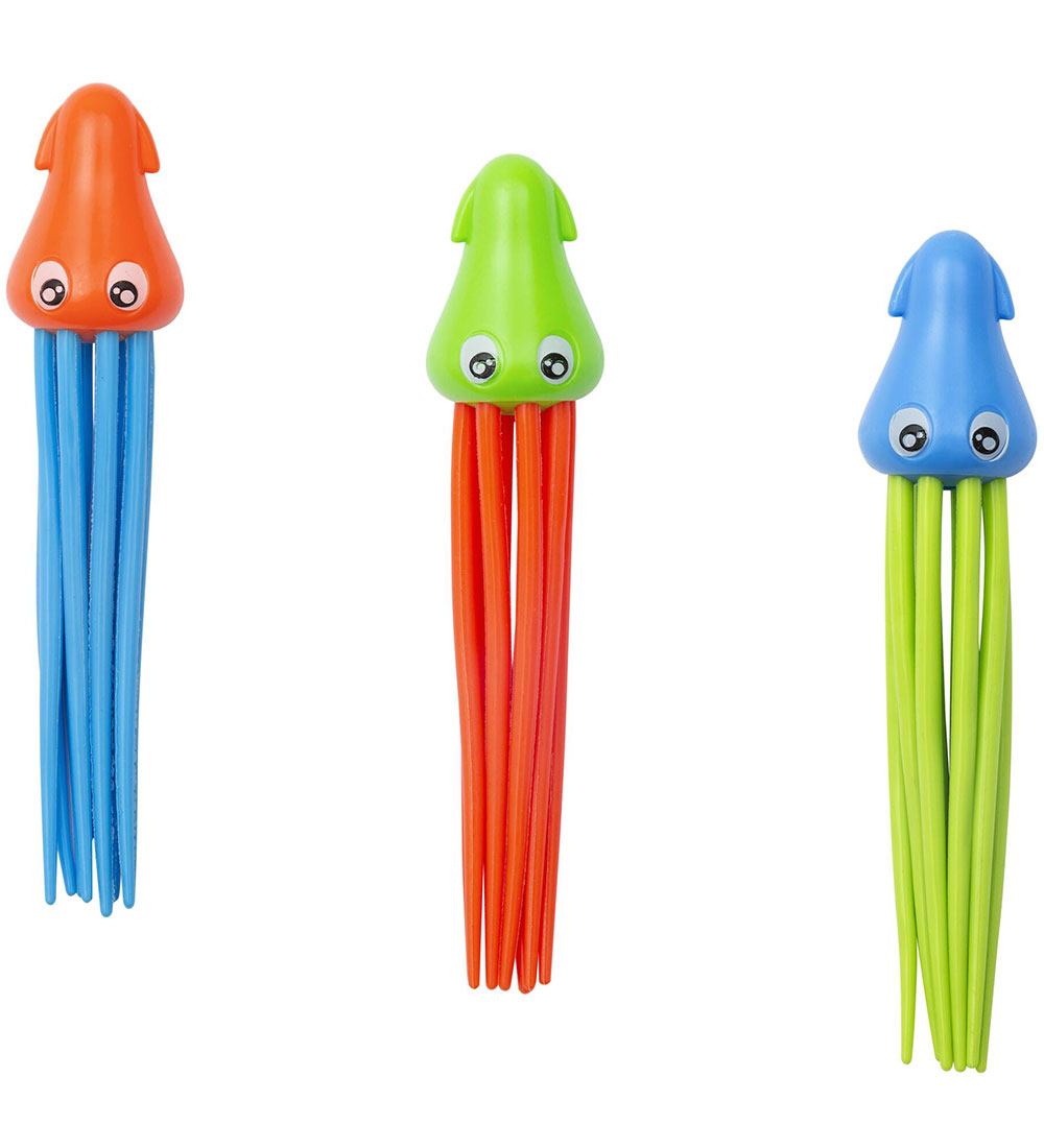Bestway Badespielzeug - 3 st. - Schneller Tintenfisch Dive - Bestway - One Size - Badespielzeug
