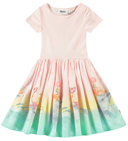 Molo Kjole - Rib - Cissa - Wave Jumping m. Delfiner Molo Kjole - Rib - Cissa - Wave Jumping m. Delfiner