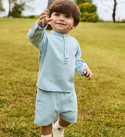 Molo Shorts - Shine - Misty Denim