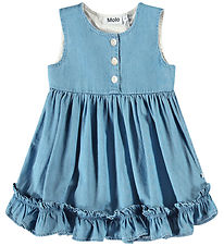 Molo Kjole - Denim - Calvina - Sky Indigo Molo Kjole - Denim - Calvina - Sky Indigo