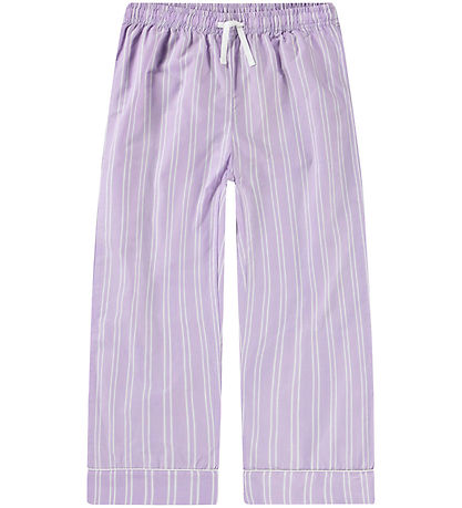 Molo Bukser - Alfrida - Purple Rail Stripe Molo Bukser - Alfrida - Purple Rail Stripe