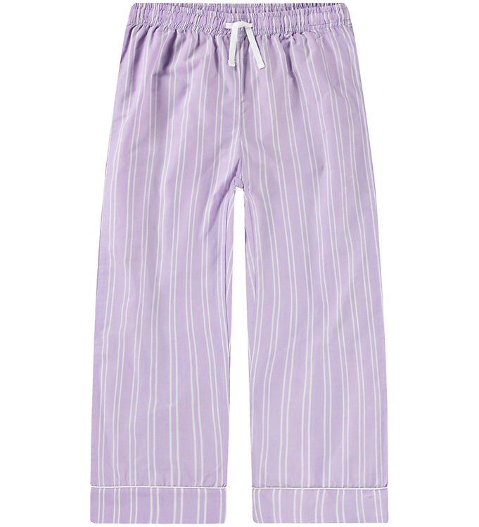 Molo Bukser - Alfrida - Purple Rail Stripe