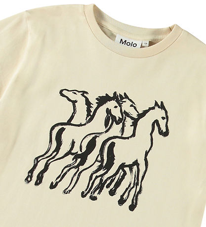 Molo T-shirt - Riley - Dancing Horses Molo T-shirt - Riley - Dancing Horses