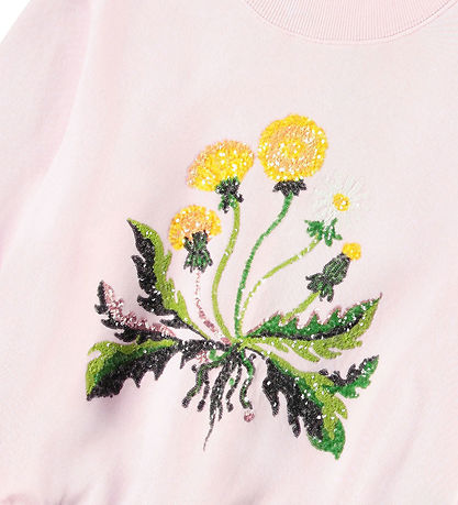 Molo Sweatshirt - Marge - Dandelion Glitter m. Palietter