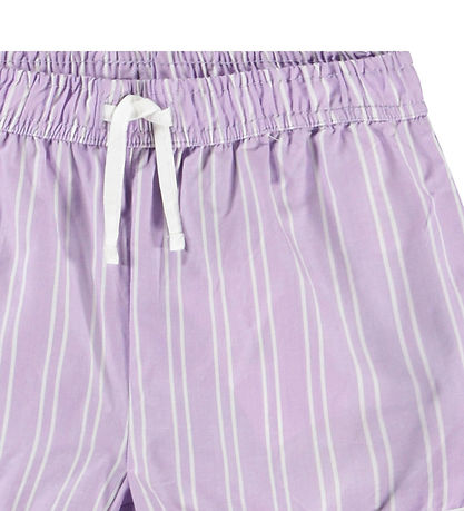 Molo Shorts - Aja - Purple Rail Stripe Molo Shorts - Aja - Purple Rail Stripe
