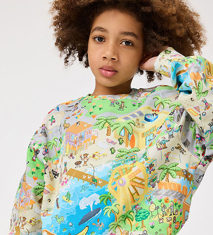 Molo Sweatshirt - Monti - Pixelcation Molo Sweatshirt - Monti - Pixelcation