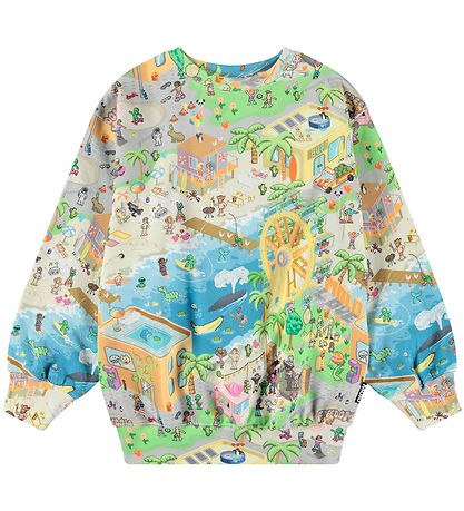 Molo Sweatshirt - Monti - Pixelcation Molo Sweatshirt - Monti - Pixelcation