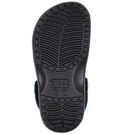 Crocs Sandals w. Lights - Classic Clog K - Blue/Black w. Minecra