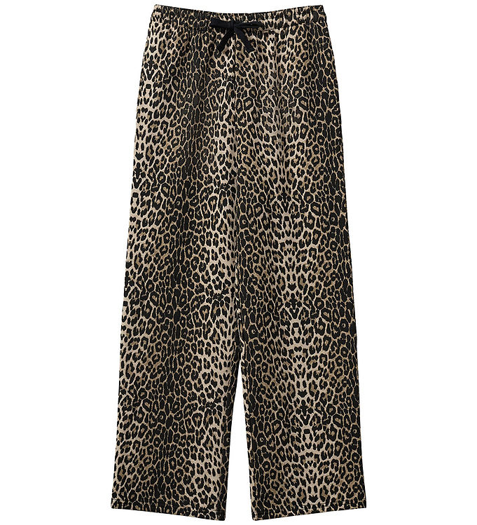Sofie Schnoor Sweatpants - Gabbisy - Light Brown Leopard
