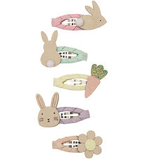 Mimi & Lula Hårspænder - 5-pak - 4 cm - Easter Bunny