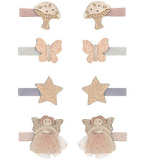 Mimi & Lula Hårclips - 8-pak - 3 cm - Fairy Garden Mimi & Lula Hårclips - 8-pak - 3 cm - Fairy Garden