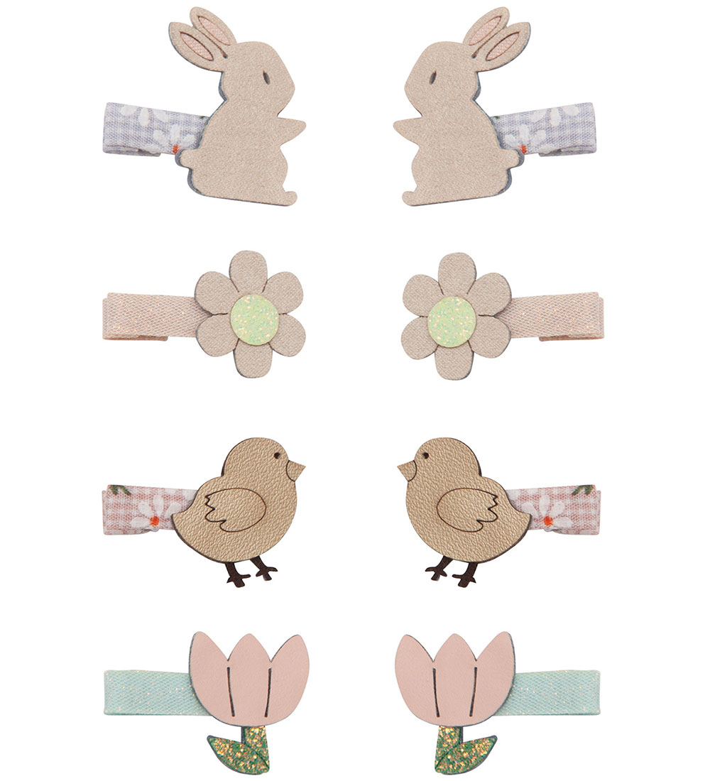 Mimi & Lula Haarspeld - 8-pack - 3 cm - Pasen - Mimi & Lula - OneSize - Haaraccessoires