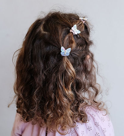 Mimi & Lula Hårelastikker - 6-pak - Mini Betty Butterfly Florenc