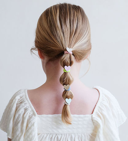 Mimi & Lula Hårelastikker - 8-pak - Dreamy Hearts Dreamland Mimi & Lula Hårelastikker - 8-pak - Dreamy Hearts Dreamland